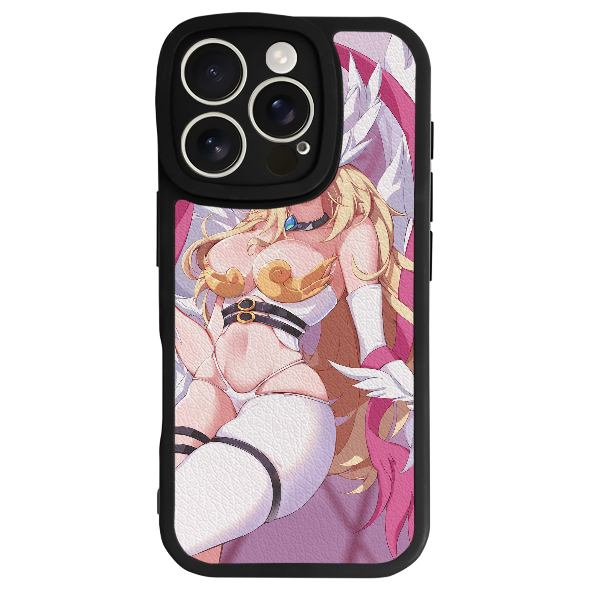 （画像用） Digimon デジタルモンスター/デジモン 【iPhone 16シリーズ対応】シリコンスマホケース（レザー調） 材質：シリコン